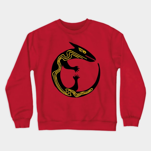 komodo titan Crewneck Sweatshirt by TITAN TRUTH PODCAST